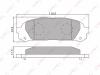 LYNX BD-7535 BD7535Тормозные колодки дисковые LYNX