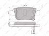 LYNX BD-7539 BD7539 Тормозные колодки дисковые LYNX