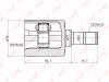 LYNX CI3401 CI3401 Шрус LYNX