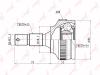LYNX CO-2239A CO2239A Шрус LYNX