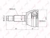 LYNX CO-3009 CO3009 Шрус LYNX