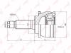 LYNX CO-7106 Co-7106 шрус наружный lynx