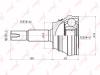 LYNX CO7501 CO-7501 Шрус LYNX