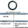 MANSON GR180 Сальник ступицы MAN, MB внешний арт. 0159974947