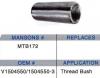 MANSON MTB172 Втулка рессоры Vo F7-FH16 арт. 1504550