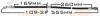 MASUMA BH-109-2 Шланг тормозной Masuma bh-109-2 /bh-018/046/ T- OEM_90947-02821  /front-R/ Corona #T21#