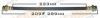 MASUMA BH-209 Шланг тормозной Masuma bh-209 / N- OEM_46214-79914 /rear/ Sunny, Pulsar, Laurel #N14, #C32, #Y31