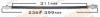 MASUMA BH-236 Шланг тормозной Masuma bh-236 / T-  /front/ Land Cruiser ##J8# Central 90947-02934, 96940-34006
