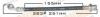 MASUMA BH-283 Шланг тормозной Masuma bh-283 / T-  /rear/  Camry, Vista ##V50 (0004- ), Fielder ZZE123, ZZE122.