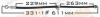 MASUMA BH-331-1 Шланг тормозной Masuma bh-331-1 / T-  /front/  Ipsum ACM2#, Fielder #E12#, Corona ##T24# RH