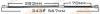 MASUMA BH-343 Шланг тормозной Masuma bh-343 / MMC- OEM_MR407251 /rear/ Pajero Io