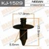 MASUMA KJ-1529 Клипса  пластм. крепежная  KJ-1529  (50)