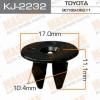 MASUMA KJ-2232 Клипса  пластм. крепежная  KJ-2232  (50)