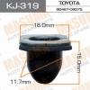 MASUMA KJ319 Покер пластм. крепежный