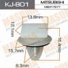MASUMA KJ-801 Клипса  пластм. крепежная  KJ- 801  (50)