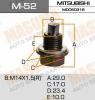 MASUMA M-52 Болт маслосливной С МАГНИТОМ Masuma Mitsubishi