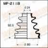 MASUMA MF-2118 Привода пыльник Masuma MF-2118