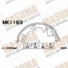 MASUMA MK-1163 Колодки  барабанные Masuma   MK-1163