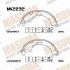 MASUMA MK-2232 Колодки  барабанные Masuma   MK-2232