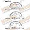 MASUMA MK-2321 Колодки  барабанные Masuma   MK-2321
