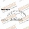 MASUMA MK-3334 Колодки  барабанные Masuma   MK-3334
