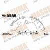 MASUMA MK-3388 Колодки  барабанные Masuma   MK-3388