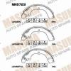 MASUMA MK-6723 Колодки  барабанные Masuma   MK-6723