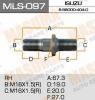 MASUMA MLS-097 Шпилька для грузовика Masuma mls-097 OEM_8-98000-404-0 Isuzu