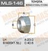 MASUMA MLS-146 Гайки Masuma  mls-146 OEM_90942-01024, 90942-01094 Toyota LH