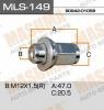 MASUMA MLS149 ГАЙКА КОЛЕСНАЯ mls149