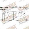 MASUMA MS-1274 Колодки  дисковые Masuma  MS-1274 / AN-340k