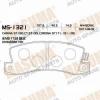 MASUMA MS-1321 Колодки  дисковые Masuma  MS-1321 / AN-420k , аналог AN-222K