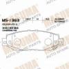 MASUMA MS-1363 Колодки  дисковые Masuma  MS-1363 / AN-398k