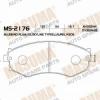 MASUMA MS-2176 Колодки  дисковые Masuma  MS-2176 / AN-262wk