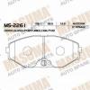 MASUMA MS-2261 Колодки  дисковые Masuma  MS-2261 / AN-372K