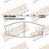 MASUMA MS-2446 Колодки  дисковые Masuma  MS-2446 / AN-483k