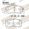 MASUMA MS-6427 Колодки  дисковые Masuma  MS-6427 / AN-496K