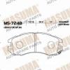 MASUMA MS-7248 Колодки  дисковые Masuma  MS-7248 / AN-295k