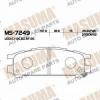 MASUMA MS-7249 Колодки  дисковые Masuma  MS-7249 /  AN-297