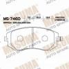 MASUMA MS-7460 Колодки  дисковые Masuma  MS-7460 / AN-672k