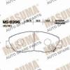 MASUMA MS-8396 Колодки  дисковые Masuma  MS-8396 / AN-455wk