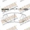 MASUMA MS-8485 Колодки  дисковые Masuma  MS-8485 / AN-663wk