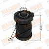 MASUMA RU385 Сайлентблок   Corolla/Fielder / CE121, NZE12#, ZZE122, ZZE124/ FF