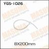MASUMA YGS-1026 Хомут пластиковый Masuma черный 8х200 (уп. 100шт.)   YGS-1026