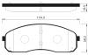 SANGSIN SP1177 Колодки передние (c ABS)