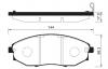 SANGSIN SP1193 Колодки тормозные дисковые к-т 4 шт.