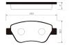 SANGSIN SP1201 Колодки торм. OPEL CORSA D/FIAT ALBEA/GRANDE PUNTO 06] передн. к-т