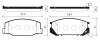 SANGSIN SP1219 Колодки тормозные SANGSIN BRAKE SP1219 TOYOTA TARAGO (SDB1208)