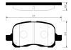 SANGSIN SP1270 Колодки перед. TOYOTA COROLLA