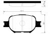 SANGSIN SP1272 Тормозные колодки дисковые SP1272